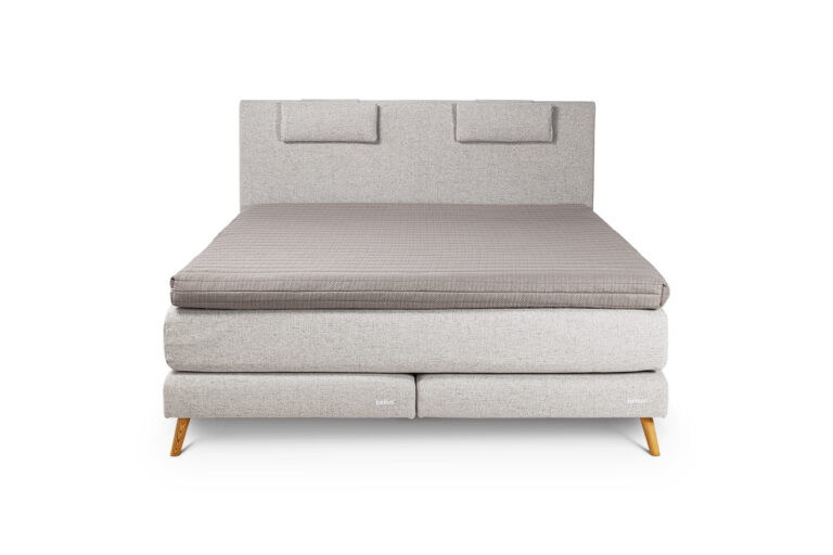 In picture Continental Strömma Headboard Condor Linea 16 Leg 14 Oak