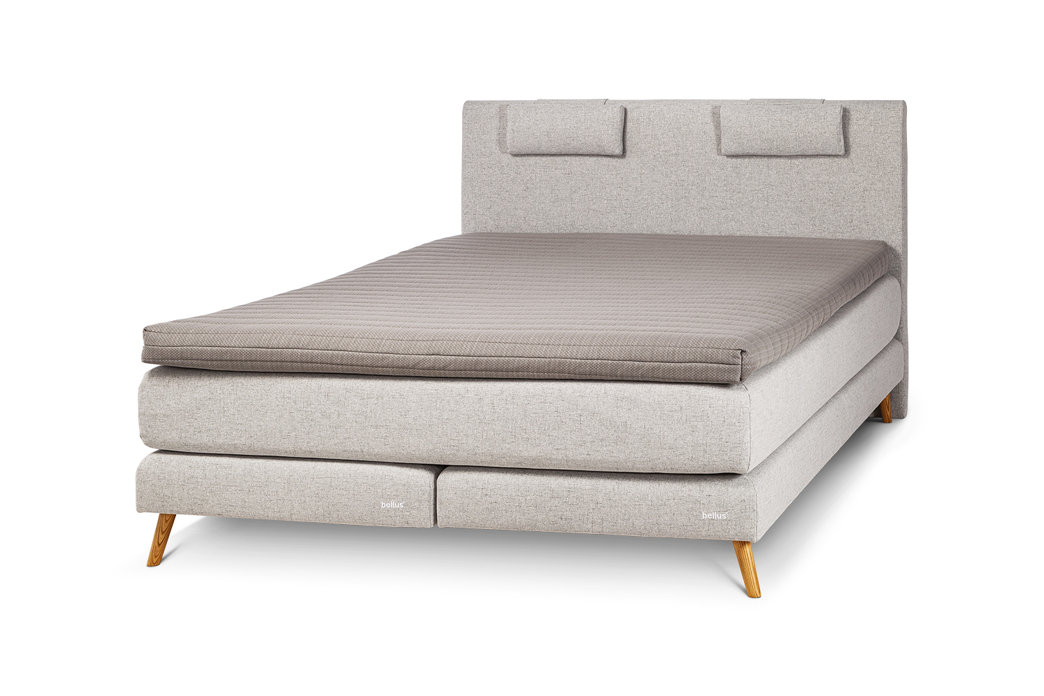 In picture Continental Strömma Headboard Condor Linea 16 Leg 14 Oak