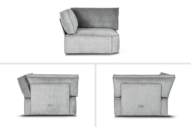 Boni Corner. Fabric: Wave.