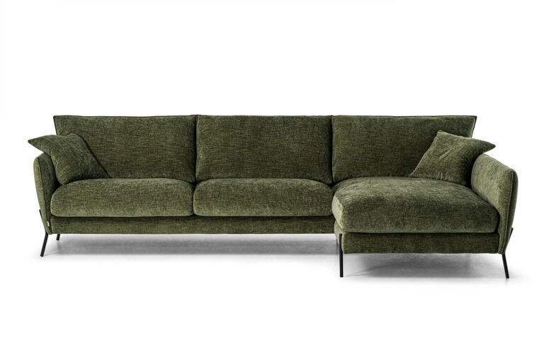 In picture: Nube 3 DIV Right. Fabric: Diego 6012. Leg: Nube leg, matte black.