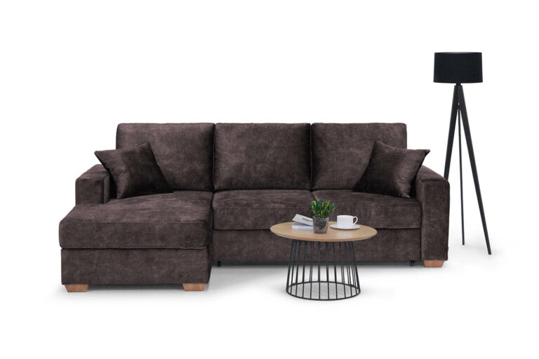 In picture: Texas. 3 DIV Left. Fabric: Adore 68. Leg: 36, oak.