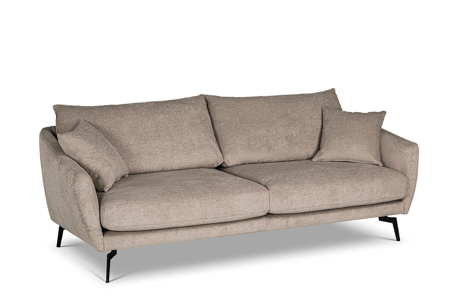 In picture: Coral 3. Fabric: Tarim 16. Leg: 122 matte black.