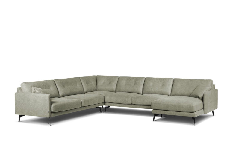 In picture: Showtime A3E2UA. Fabric: Ness 1206. Leg 122 matteblack.