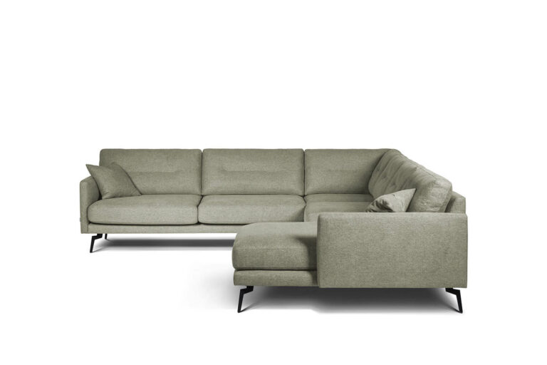 In picture: Showtime A3E2UA. Fabric: Ness 1206. Leg 122 matteblack.