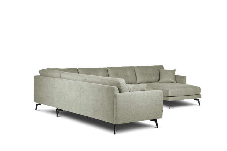 In picture: Showtime A3E2UA. Fabric: Ness 1206. Leg 122 matteblack.