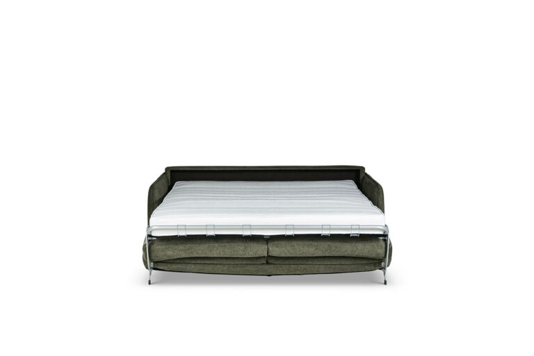 In picture: Ellis 3BM with opened bed. Fabric: Sense 41567.