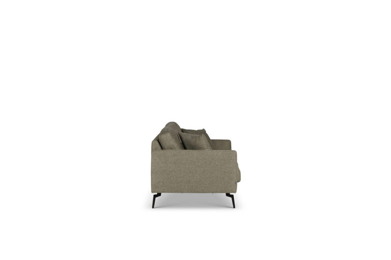 In picture: Showtime 2. Fabric: Ness 1206. Leg: 122, matteblack.
