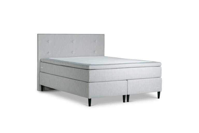 In picture: Continental Airisto 160x200cm. Headboard: Nova. Leg: 121, black.