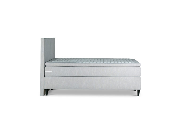 In picture: Continental Airisto 160x200cm. Headboard: Nova. Leg: 121, black.