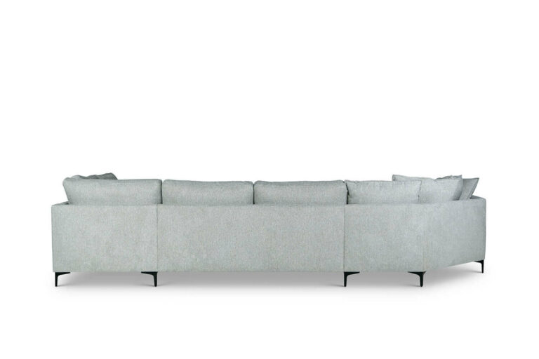 In picture: Montana Maxi Corner Right. Fabric: Sense 4060. Leg; 53.