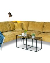 In picture: Tenzo Open End Left. Fabric: Shaff 1148, Leg: 89.
